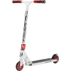 Bikestar STAR-SCOOTER® Freestyle Aluminium Jump Stunt Scooter | 110mm Räder | Weiß Rot -Shop für Kinderhelme bikestar star scooter freestyle aluminium jump stunt scooter 110mm raeder weiss rot a312907