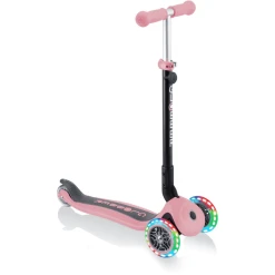 GLOBBER GO-UP 4-in-1 FOLDABLE LIGHTS Pastellrosa - Mit Leuchtrollen