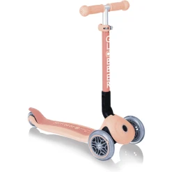 GLOBBER Junior Faltbarer Scooter Lights Eco Apricot