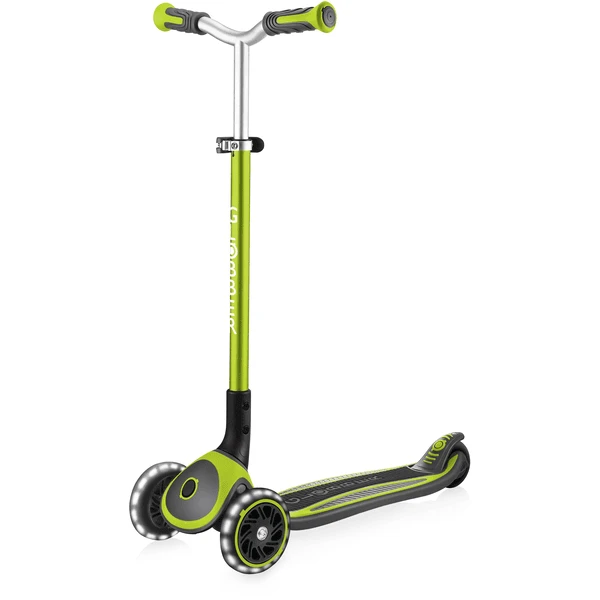 GLOBBER MASTER LIGHTS Lime Grün, Mit Leuchtrollen 3 GLOBBER MASTER LIGHTS Lime Grün, Mit Leuchtrollen