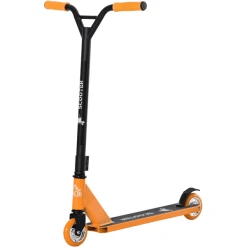HOMCOM Kickscooter Mit Bremse Orange