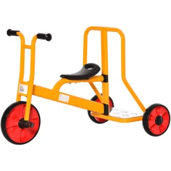 HOMCOM Kinderdreirad Mit Stehplattform Bunt