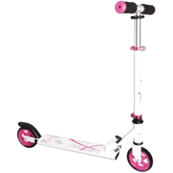 Muuwmi Aluminium Scooter 125 Mm, Weiß/pink