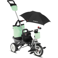 PUKY® 4 In 1 Dreirad Ceety Comfort, Lichtgrau 2440