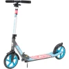 Star Scooter Roller 205mm XXL Trittbrett Grau, Blau